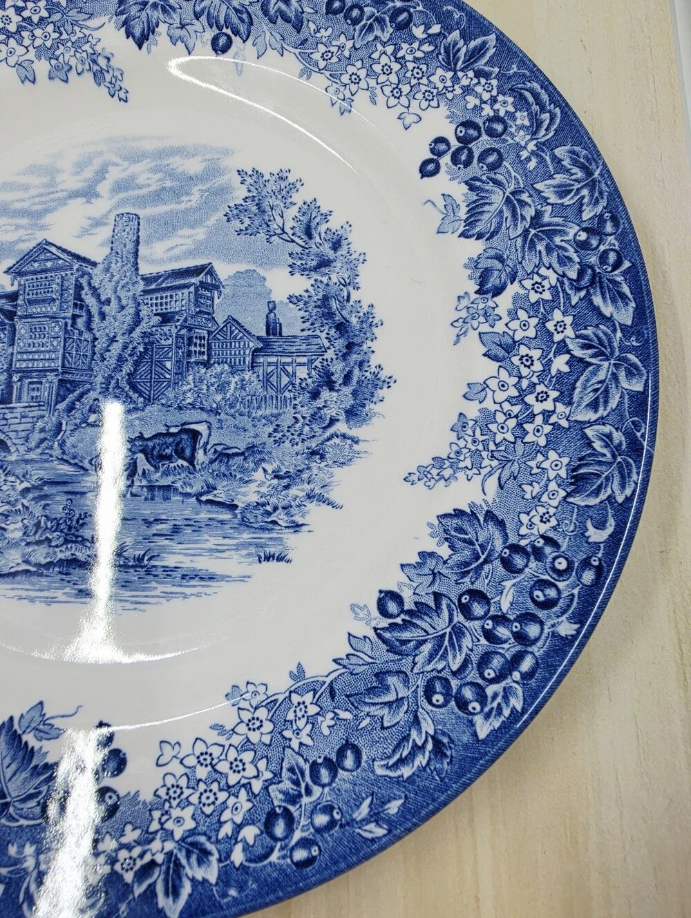 Wedgwood Romantic England Moreton Old Hall Dinner Plate Made In England